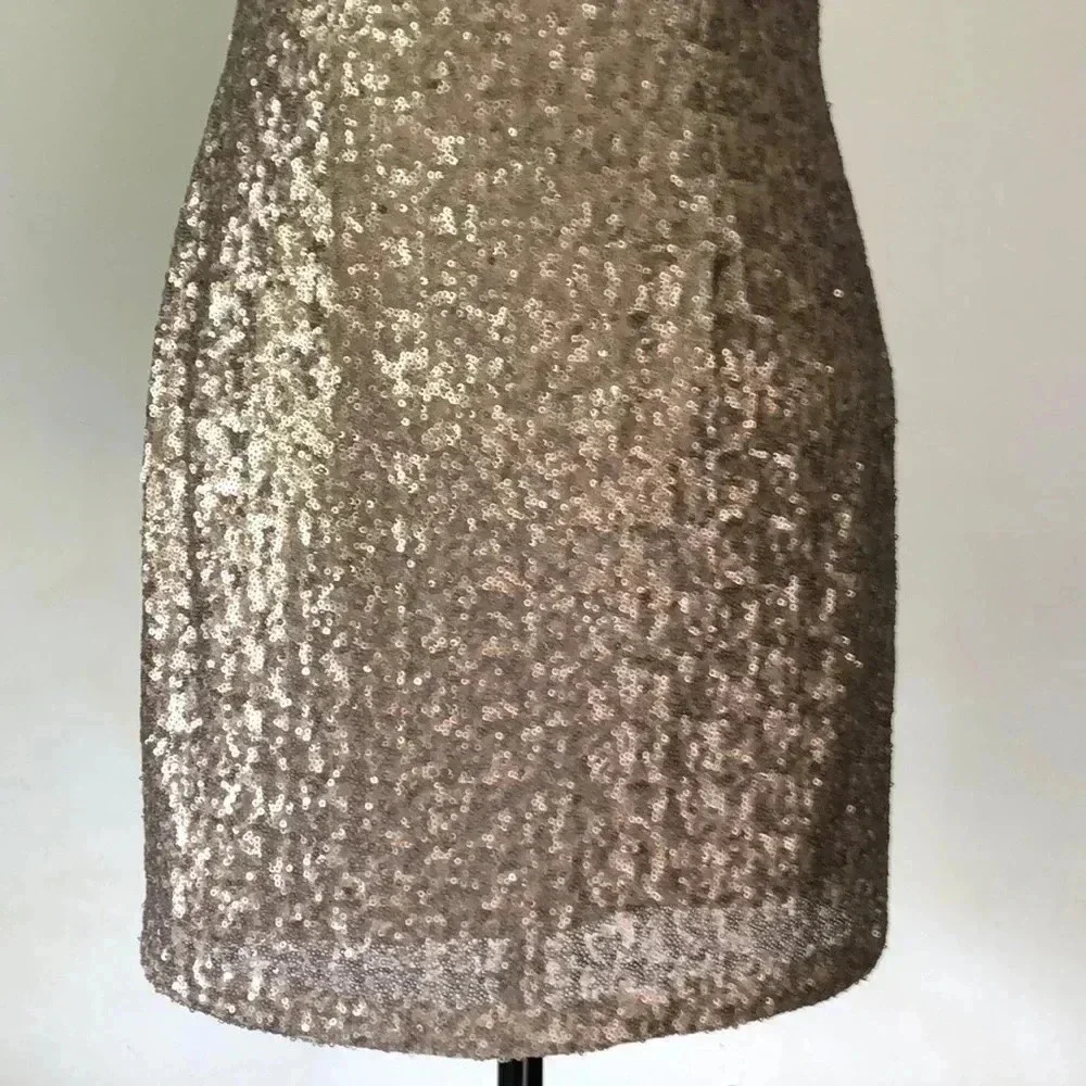 Aqua Dresses Sequin Shift Dress - Picture 3 of 8